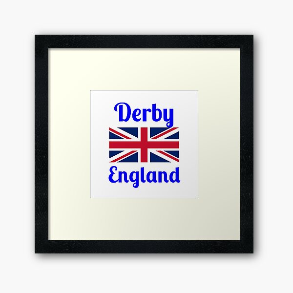 Item preview, Derby England - Stylish Prints, designed and sold by Fleetwood1994.