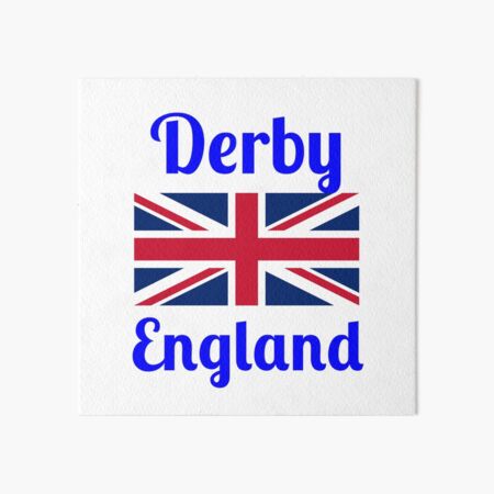 Item preview, Derby England - Stylish Prints, designed and sold by Fleetwood1994.
