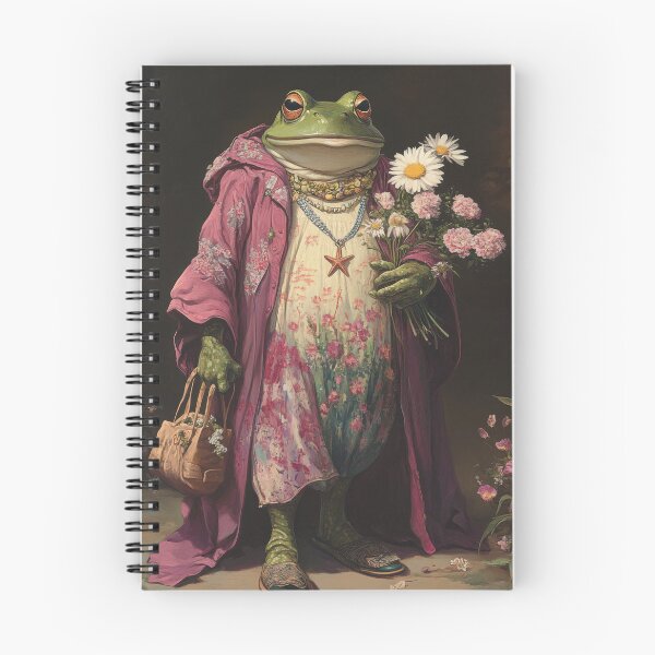 Item preview, Elegant Cottagecore Frog – Vintage Goblincore Nature Aesthetic designed and sold by baucestudio.