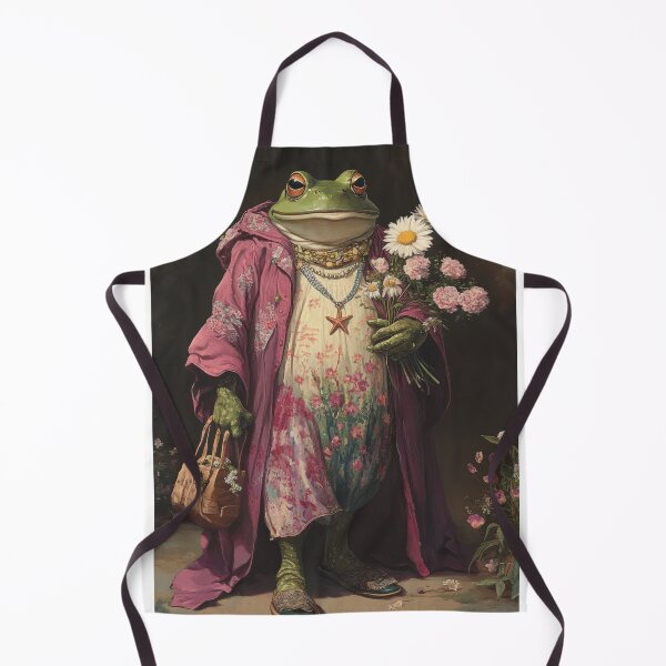 Item preview, Elegant Cottagecore Frog – Vintage Goblincore Nature Aesthetic designed and sold by baucestudio.