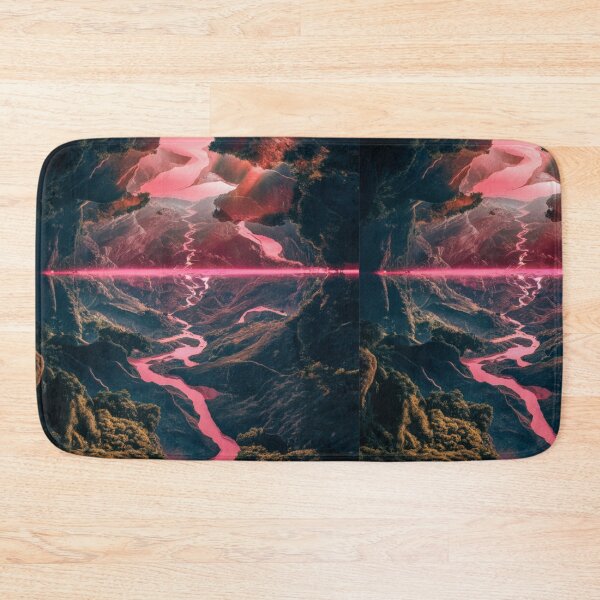 Item preview, Epic Lava Mountain Art – Fiery Volcano Landscape Illustration designed and sold by joanwatson45.