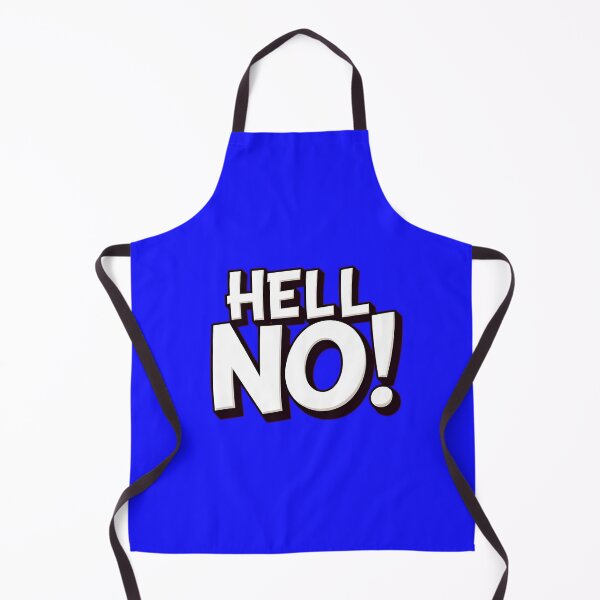 Item preview, HELL NO (Blue) designed and sold by Brendan Arthur Ring.