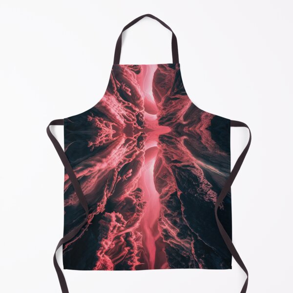 Item preview,  Fiery Volcano Landscape Illustration designed and sold by joanwatson45.