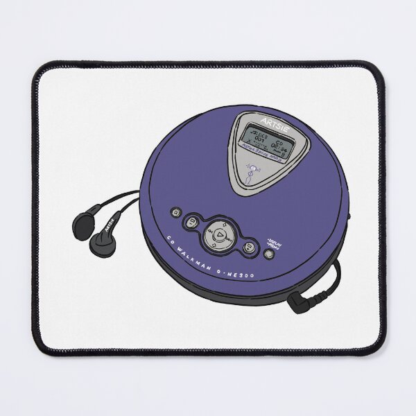 Item preview, 90s Purple CD Walkman  designed and sold by ArtsieArt.