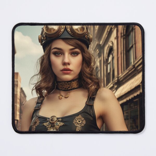 Item preview, Victorian Steampunk Portrait designed and sold by Abeshinobi.