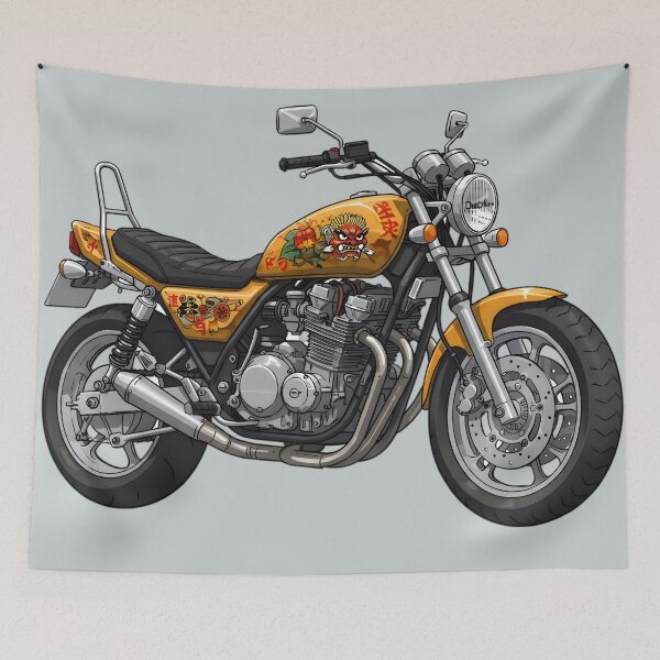 Item preview, Custom Japanese Motorcycle: Illustrated Bosozoku Style designed and sold by Brendan Arthur Ring.