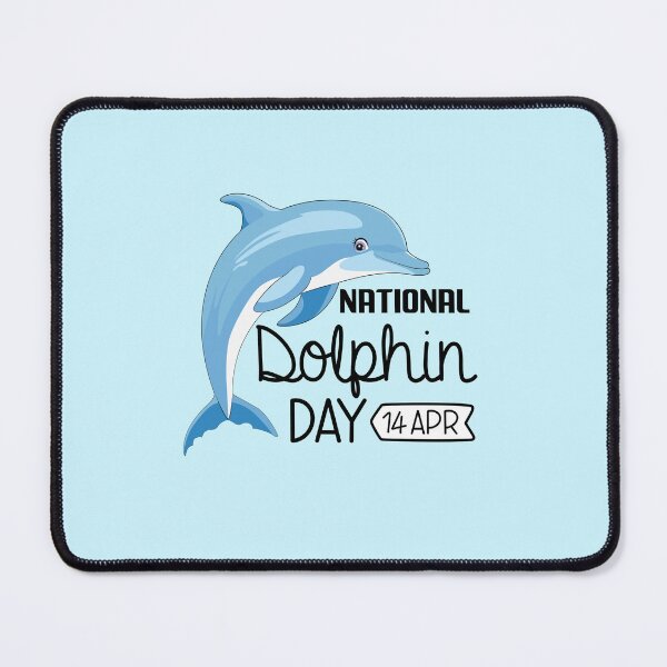 Item preview, 14 April Dolphin Day - Wacky Holidays designed and sold by ChemicalXShop.