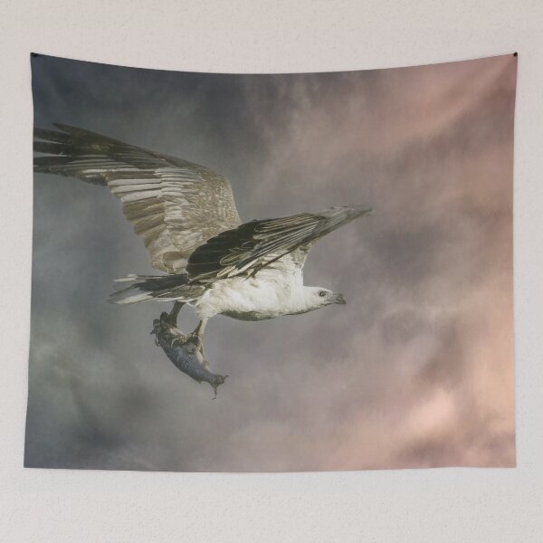 Item preview, White-bellied Sea-eagle - Australian native birds designed and sold by Ozjanette90.