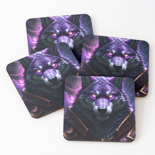 Item preview, Purple Armored Wolf designed and sold by CattoriHanzo.