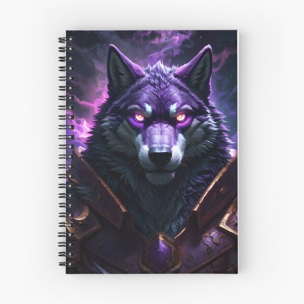 Item preview, Purple Armored Wolf designed and sold by CattoriHanzo.