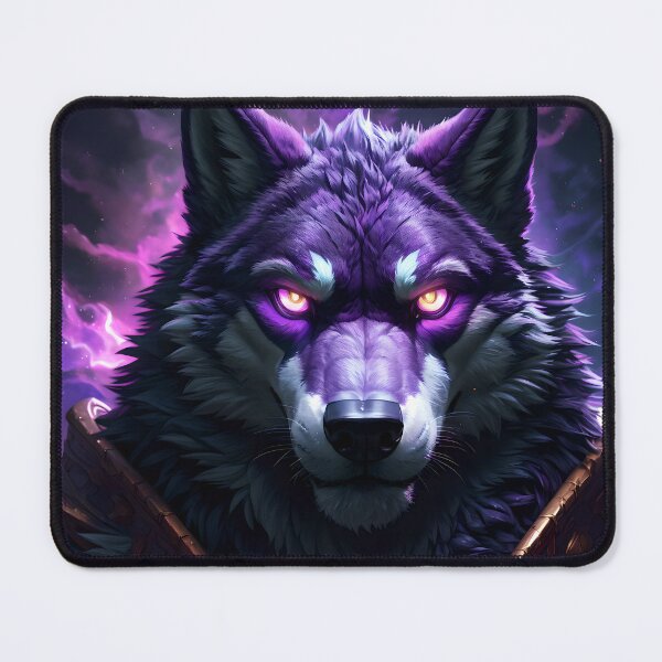 Item preview, Purple Armored Wolf designed and sold by CattoriHanzo.