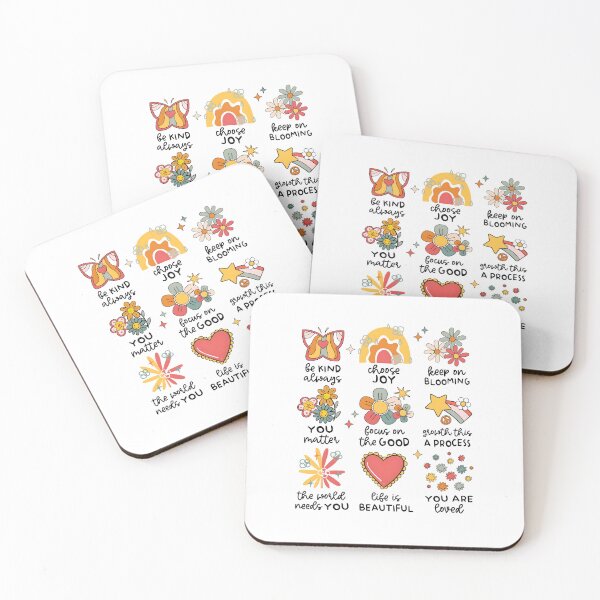 Item preview, Positive Floral, Mental Health, Inspirational designed and sold by Erstenenquis.