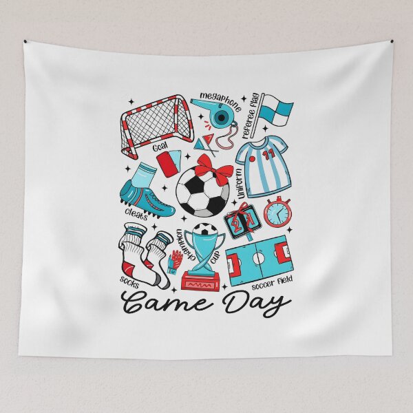 Item preview, Game Day Soccer Coquette, Retro Soccer designed and sold by Erstenenquis.