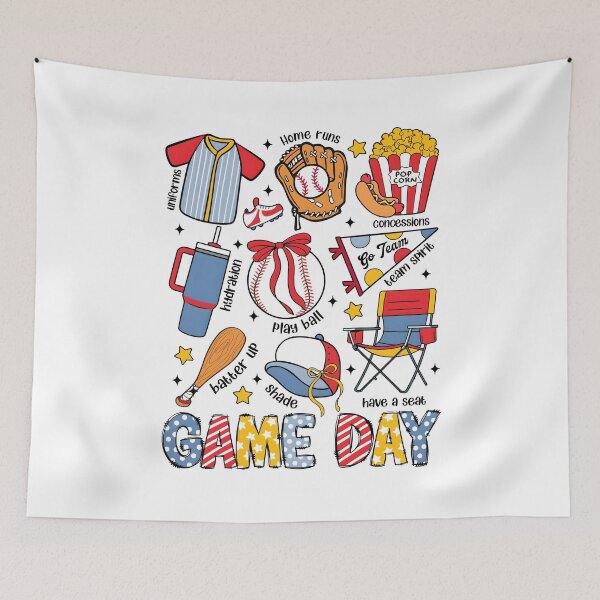 Item preview, Game Day Baseball Coquette, Preppy Baseball designed and sold by Erstenenquis.