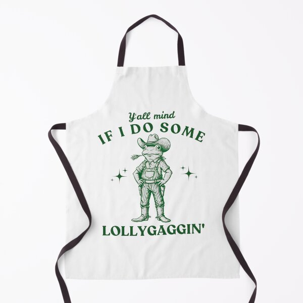 Item preview, Y'all Mind If I Do Some Lollygaggin' Funny Frog Meme Y2k Funny Gift for Boyfriend Humorous designed and sold by MotivaChic.