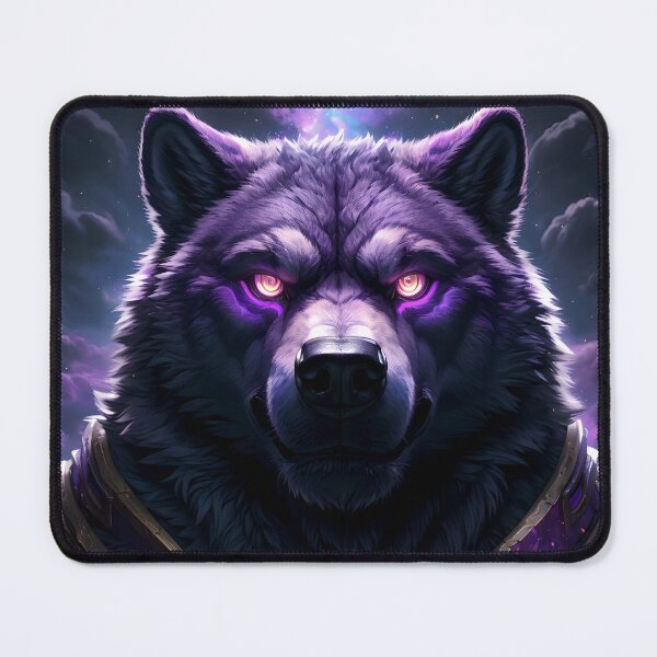 Item preview, Purple Armored Bear designed and sold by CattoriHanzo.