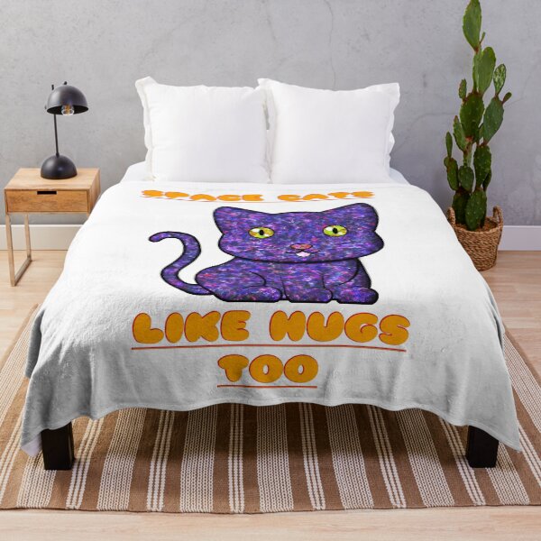Item preview, Space Cats Like Hugs Too (White Edition) designed and sold by IKDG.