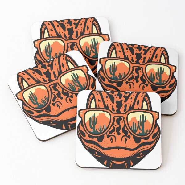 Item preview, Desert Cool Gila Monster at Saguaro designed and sold by WhimsyVox.
