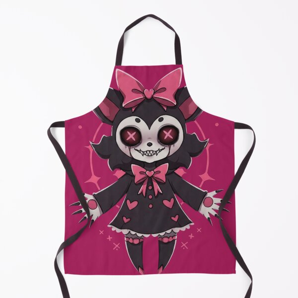 Item preview, Creepy bunny girl, anime horror doll pink-black designed and sold by Sowianowa.