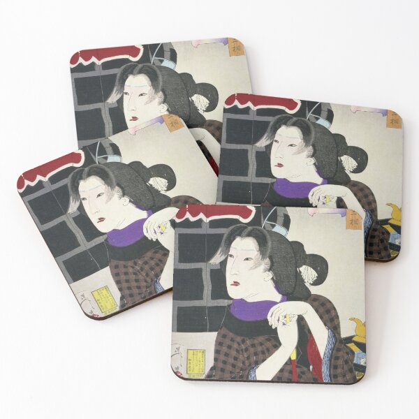 Item preview, Tsukioka Yoshitoshi - Thirty-Two Aspects of Customs: "Irritated" designed and sold by store-wasabi.