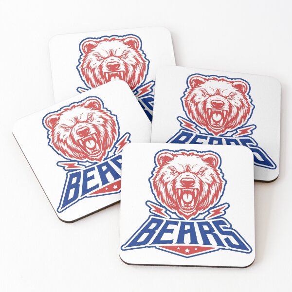 Item preview, Fierce Bear Mascot Bold Sports Team designed and sold by DXINERZ.