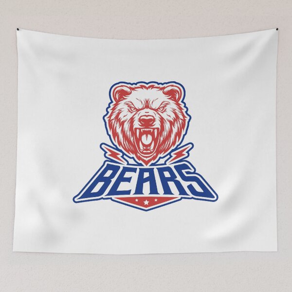 Item preview, Fierce Bear Mascot Bold Sports Team designed and sold by DXINERZ.