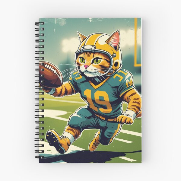 Item preview,  Pro Quarterback Cat – Football Feline in Action designed and sold by ColorVibre.