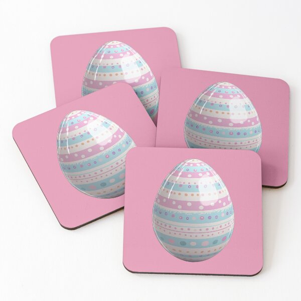 Item preview, Large Easter eggs with beautiful stripes designed and sold by FluffyGallery.