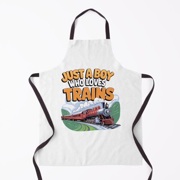 Item preview, Just a Boy Who Loves Trains designed and sold by Mateusz Majcherek.