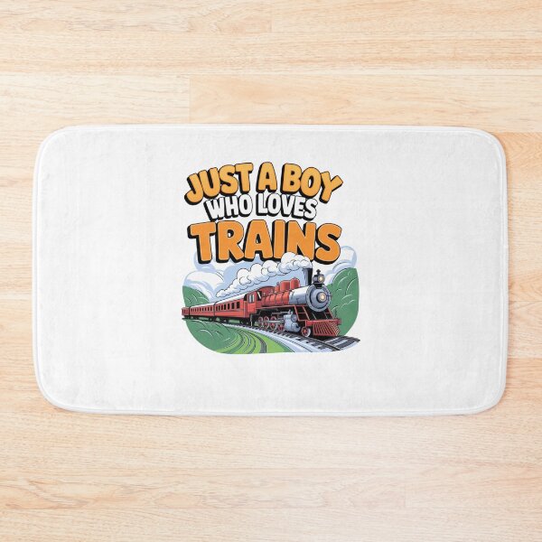 Item preview, Just a Boy Who Loves Trains designed and sold by Mateusz Majcherek.