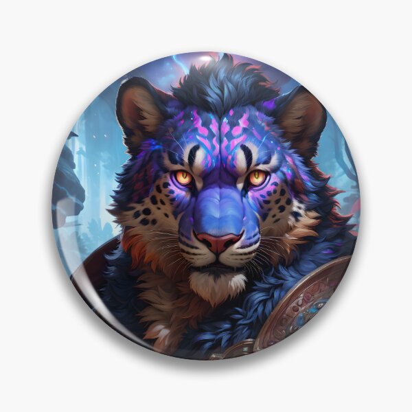 Item preview, Cosmic Leopard Warrior designed and sold by CattoriHanzo.