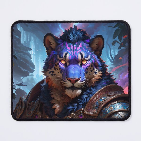 Item preview, Cosmic Leopard Warrior designed and sold by CattoriHanzo.