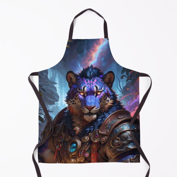Item preview, Cosmic Leopard Warrior designed and sold by CattoriHanzo.