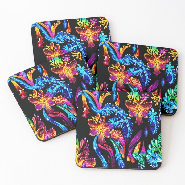Item preview, Floral Neon Design designed and sold by AussieConcepts.