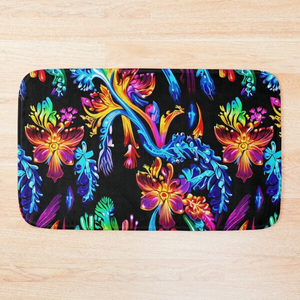 Item preview, Floral Neon Design designed and sold by AussieConcepts.
