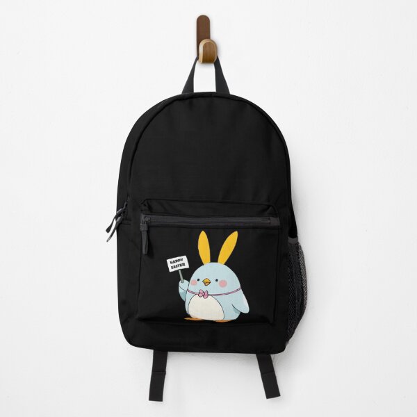 Item preview, Funny Happy Easter Penguin with Easter Bunny Ears designed and sold by Getup-clothing.