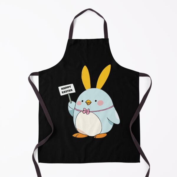 Item preview, Funny Happy Easter Penguin with Easter Bunny Ears designed and sold by Getup-clothing.