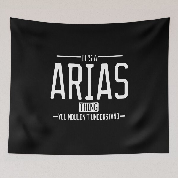 Item preview, It's a Arias thing funny last name family reunion personalized gift designed and sold by 9X FR.