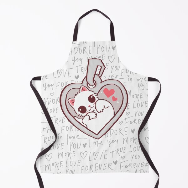 Item preview, Love Locket with White Cat designed and sold by BGMeYou.