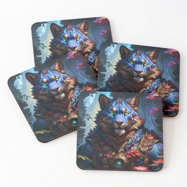 Item preview, Cosmic Panther Warrior designed and sold by CattoriHanzo.