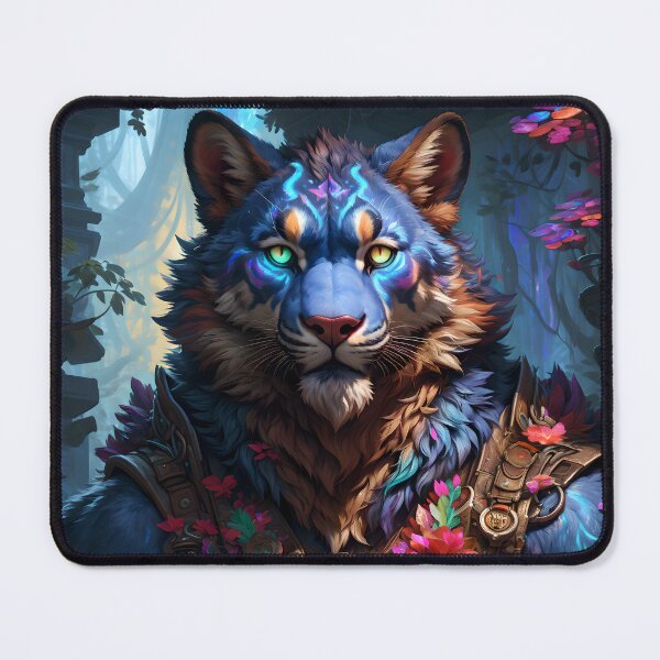 Item preview, Cosmic Panther Warrior designed and sold by CattoriHanzo.