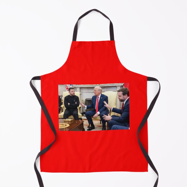 Item preview, Oval Office Showdown 2025: Trump & Vance Stand Tall designed and sold by magaware.