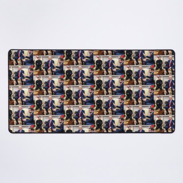 Item preview, Oval Office Showdown 2025: Trump & Vance Stand Tall designed and sold by magaware.