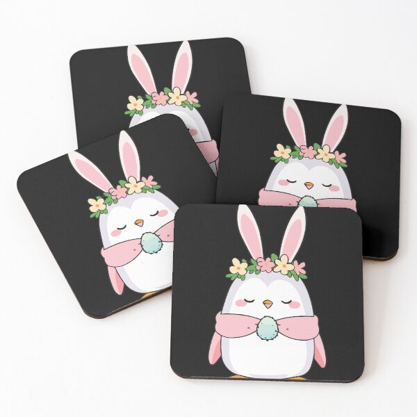 Item preview, Funny Happy Easter Penguin with Easter Bunny Ears designed and sold by Getup-clothing.