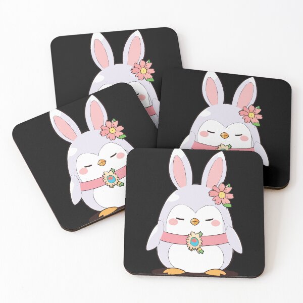 Item preview, Funny Happy Easter Penguin with Easter Bunny Ears designed and sold by Getup-clothing.
