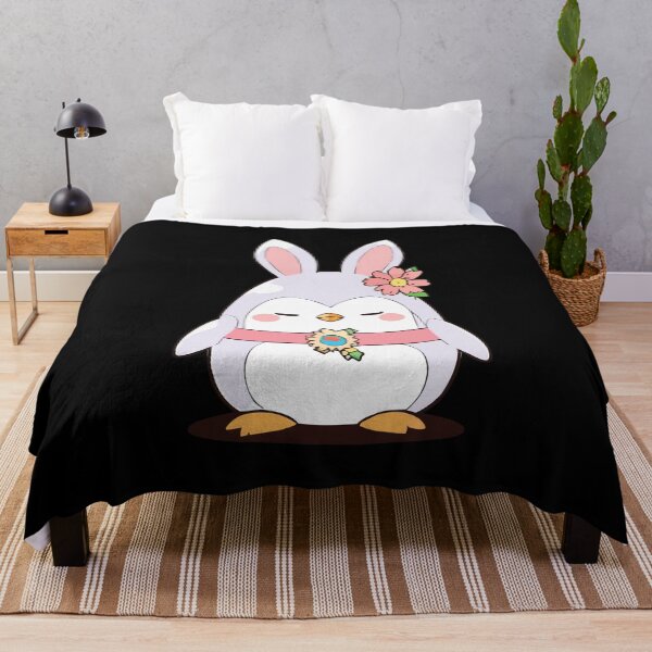 Item preview, Funny Happy Easter Penguin with Easter Bunny Ears designed and sold by Getup-clothing.