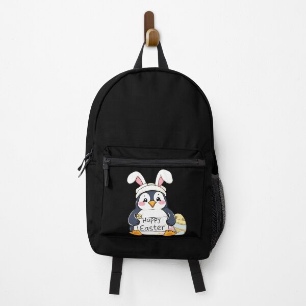 Item preview, Funny Happy Easter Penguin with Easter Bunny Ears designed and sold by Getup-clothing.
