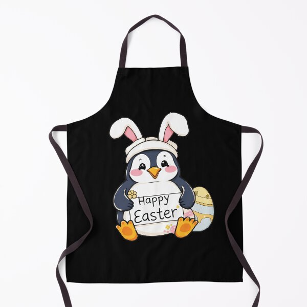Item preview, Funny Happy Easter Penguin with Easter Bunny Ears designed and sold by Getup-clothing.