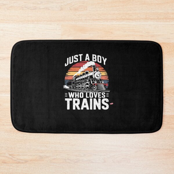 Item preview, Just a Boy Who Loves Trains designed and sold by Mateusz Majcherek.