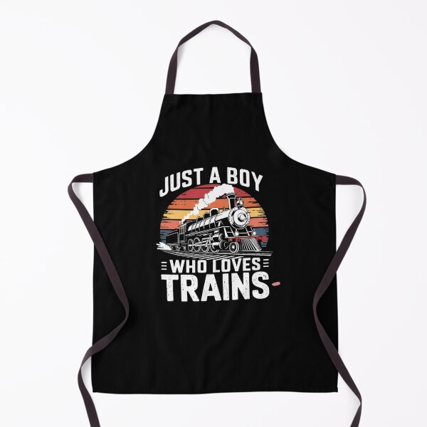 Item preview, Just a Boy Who Loves Trains designed and sold by Mateusz Majcherek.